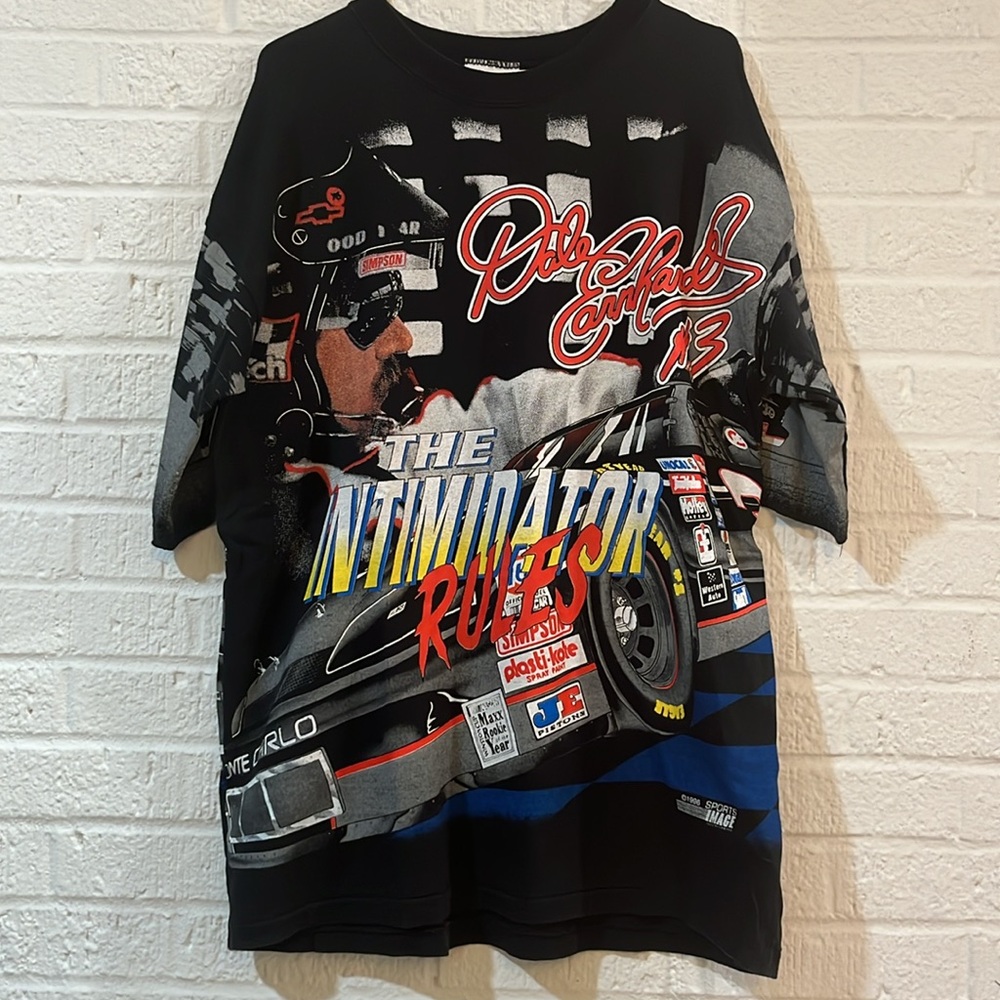 Vintage ‘96 Dale Earnhardt NASCAR Racing T-Shirt (Men’s Size Medium)